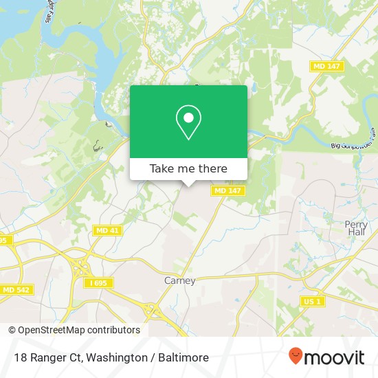 18 Ranger Ct, Parkville, MD 21234 map