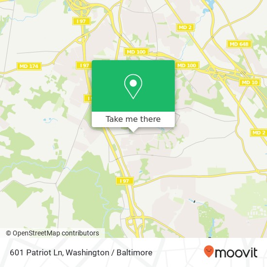 601 Patriot Ln, Millersville, MD 21108 map