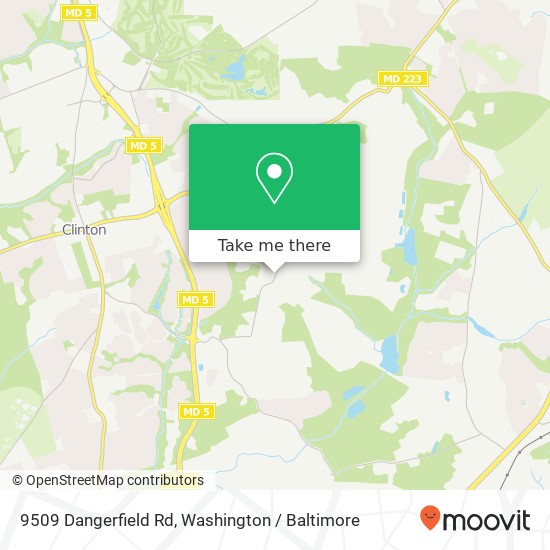 9509 Dangerfield Rd, Clinton, MD 20735 map