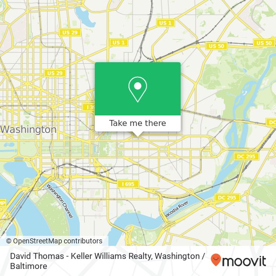 David Thomas - Keller Williams Realty, 519 C St NE map