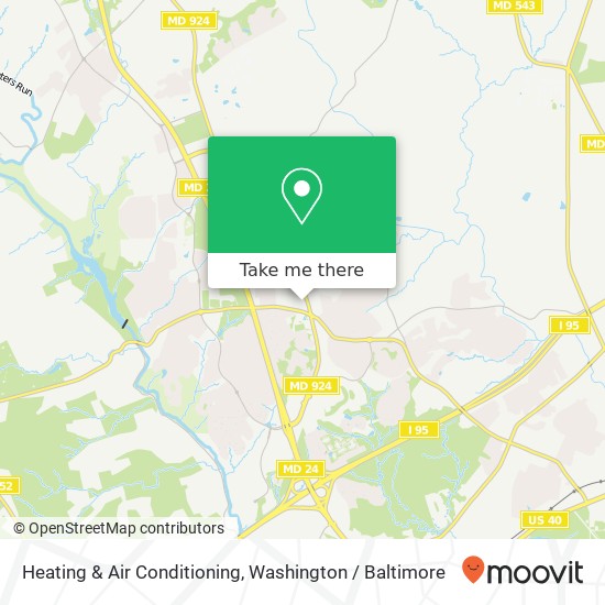 Heating & Air Conditioning, 2910 Emmorton Rd map