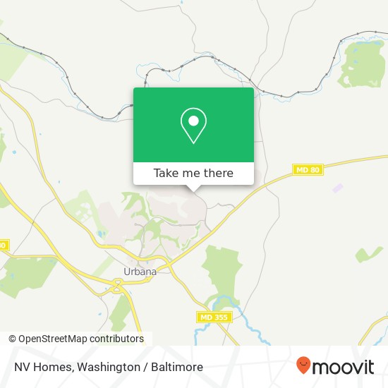 NV Homes map