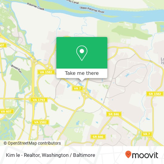 Mapa de Kim le - Realtor, 46161 Westlake Dr