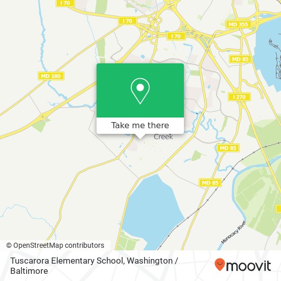 Mapa de Tuscarora Elementary School, 6321 Lambert Dr