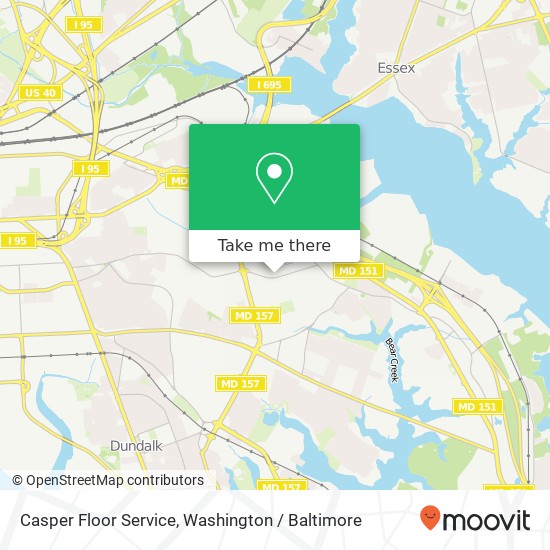 Casper Floor Service, 310 German Hill Rd map