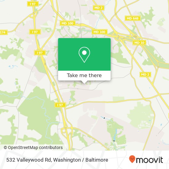 532 Valleywood Rd, Millersville, MD 21108 map