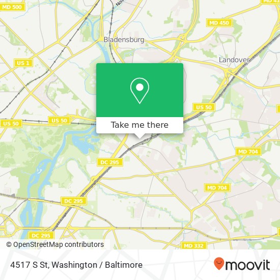 4517 S St, Capitol Heights, MD 20743 map