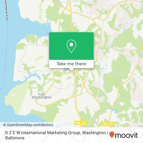 Mapa de D Z E W International Marketing Group, 938 E Swan Creek Rd