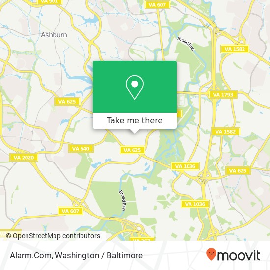 Mapa de Alarm.Com, 21715 Filigree Ct