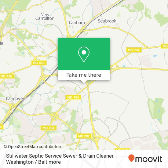 Mapa de Stillwater Septic Service Sewer & Drain Cleaner, 8521 Rainswood Dr