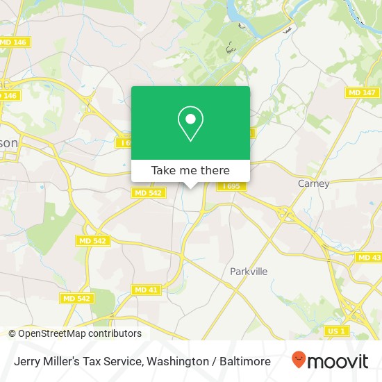 Jerry Miller's Tax Service, 8520 Leefield Rd map