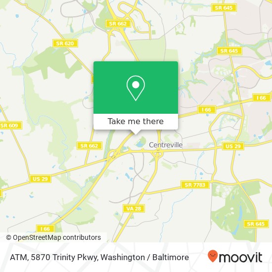 ATM, 5870 Trinity Pkwy map