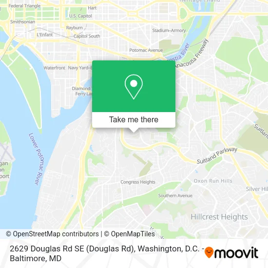 Mapa de 2629 Douglas Rd SE