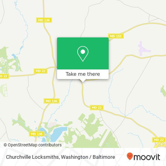 Churchville Locksmiths, 3112 Churchville Rd map