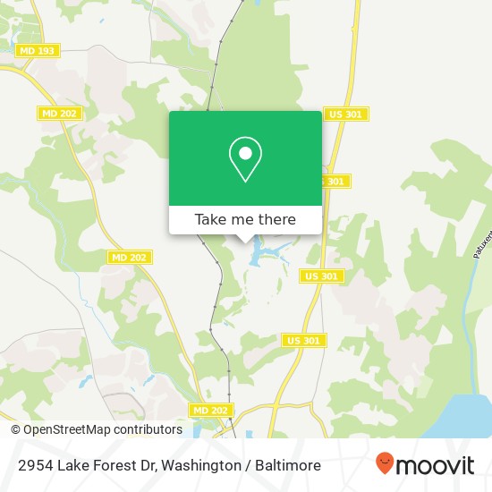 2954 Lake Forest Dr, Upper Marlboro, MD 20774 map