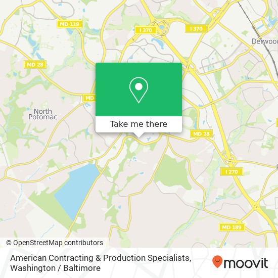 American Contracting & Production Specialists map