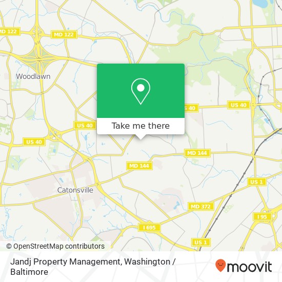 Jandj Property Management, 418 N Bend Rd map