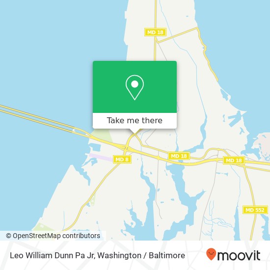Mapa de Leo William Dunn Pa Jr, 102 Main St