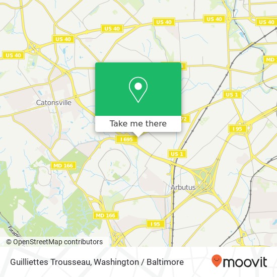 Guilliettes Trousseau, 905 Palladi Dr map