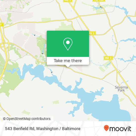 543 Benfield Rd, Severna Park, MD 21146 map