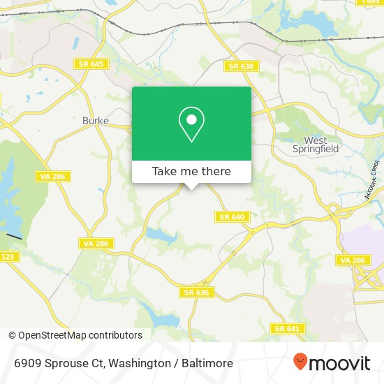 6909 Sprouse Ct, Springfield, VA 22153 map