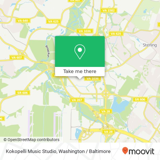 Mapa de Kokopelli Music Studio, 102 Executive Dr