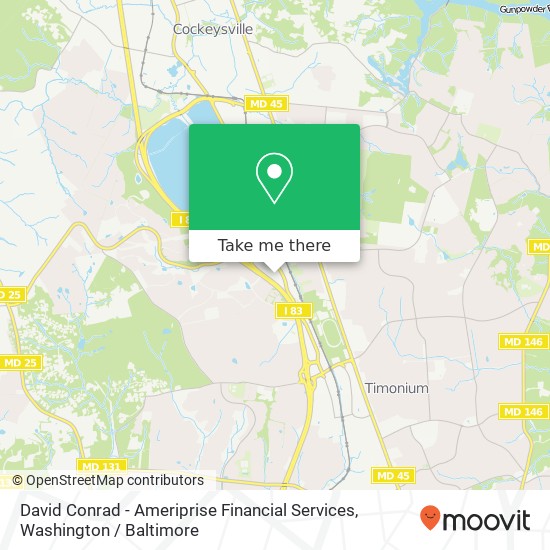 David Conrad - Ameriprise Financial Services, 9515 Deereco Rd map