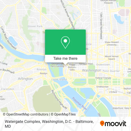 Watergate Complex map