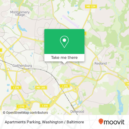 Mapa de Apartments Parking