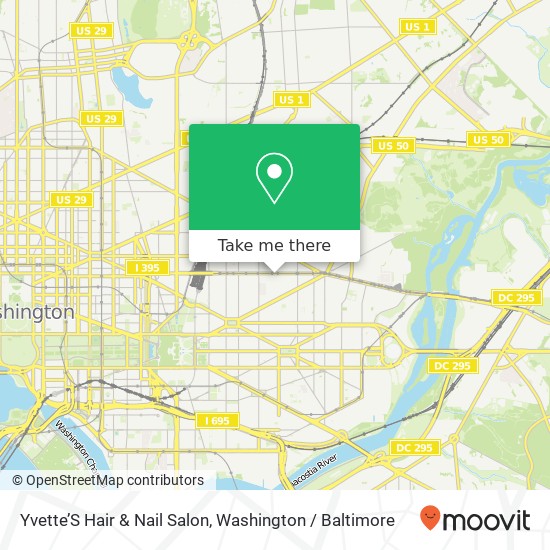 Yvette’S Hair & Nail Salon map