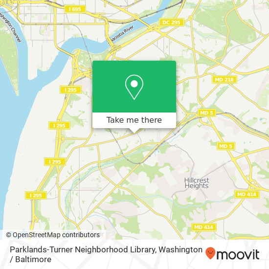Mapa de Parklands-Turner Neighborhood Library