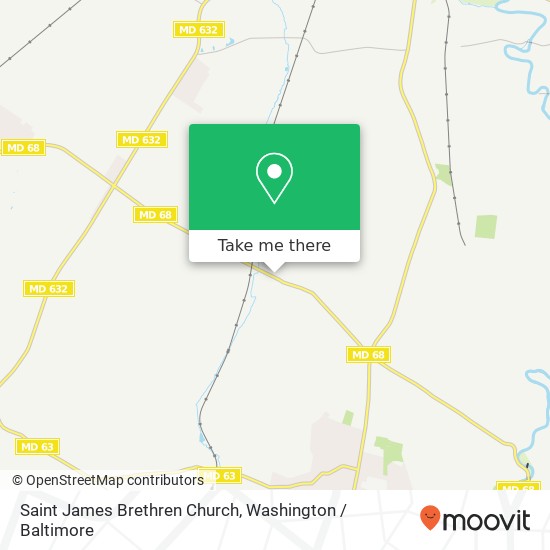 Mapa de Saint James Brethren Church