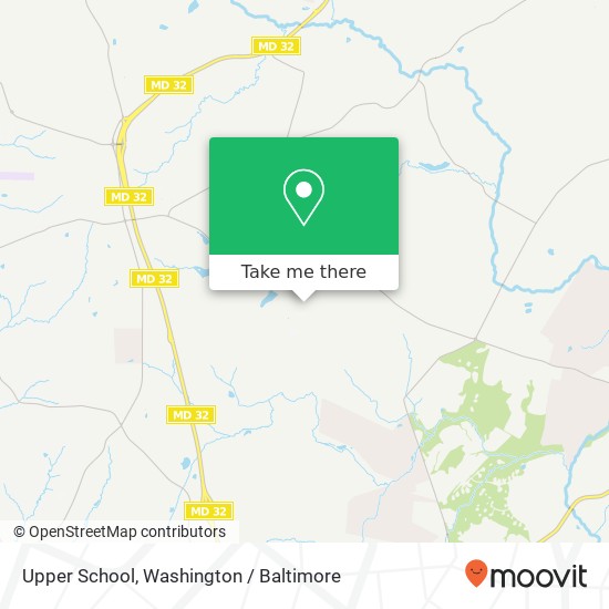 Mapa de Upper School