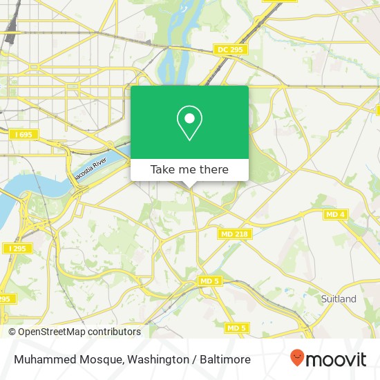 Muhammed Mosque map