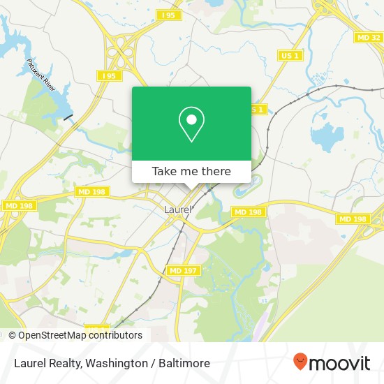 Mapa de Laurel Realty