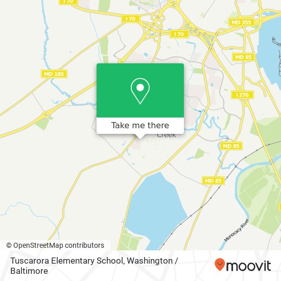 Mapa de Tuscarora Elementary School