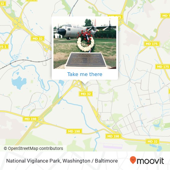 Mapa de National Vigilance Park