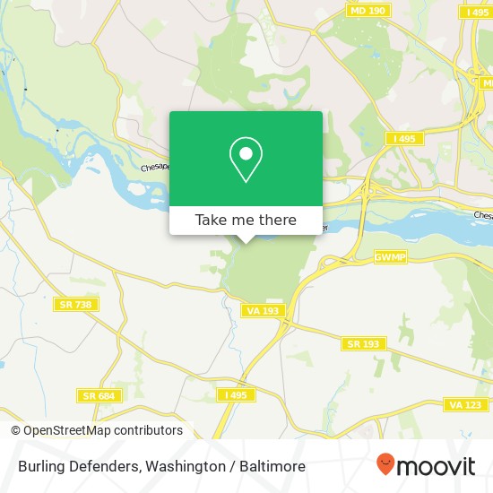 Burling Defenders map