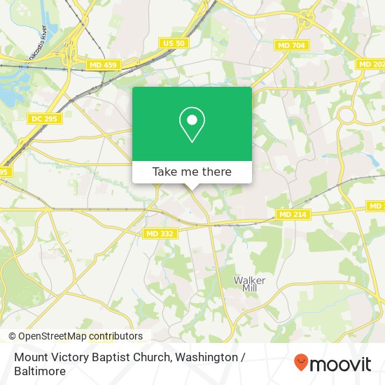 Mapa de Mount Victory Baptist Church