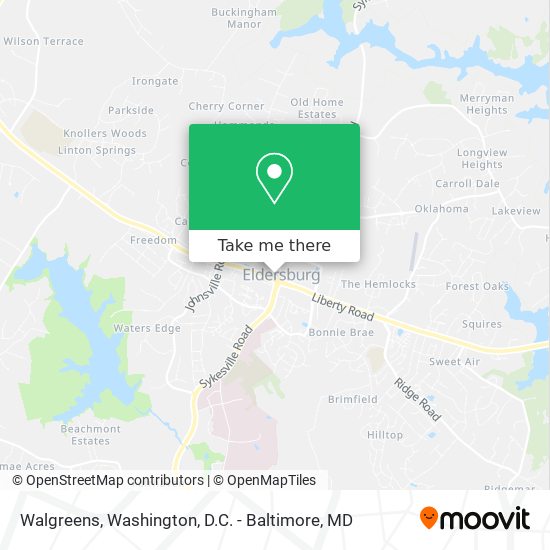 Walgreens map