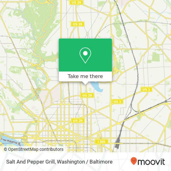 Salt And Pepper Grill map