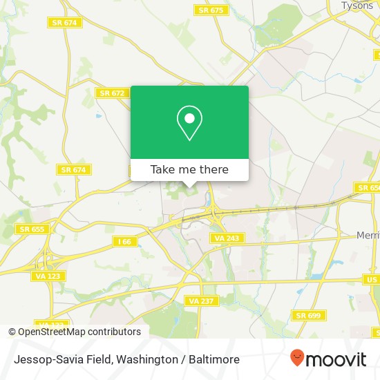 Mapa de Jessop-Savia Field