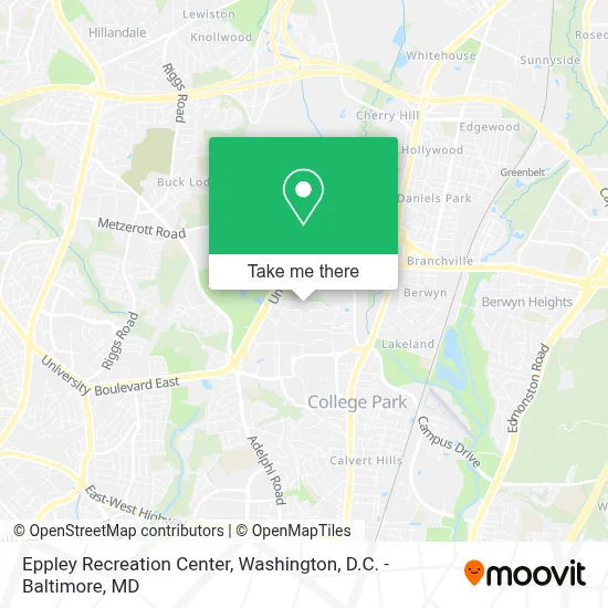 Eppley Recreation Center map