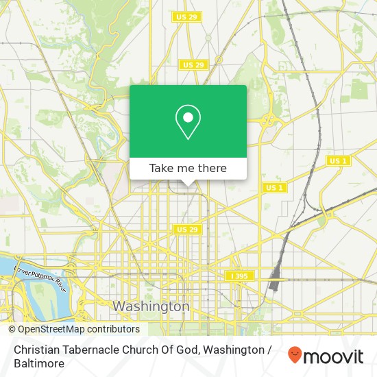 Mapa de Christian Tabernacle Church Of God