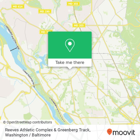 Mapa de Reeves Athletic Complex & Greenberg Track