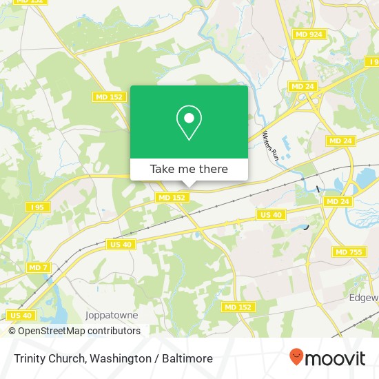 Mapa de Trinity Church