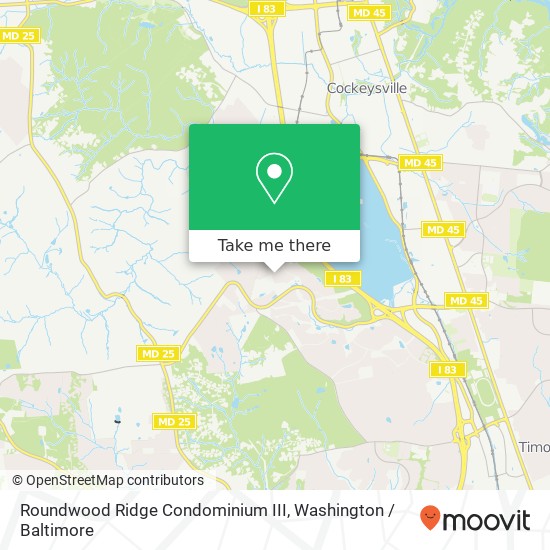 Roundwood Ridge Condominium III map