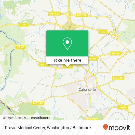 Mapa de Pravia Medical Center