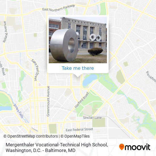 Mergenthaler Vocational-Technical High School map