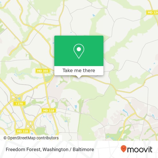 Mapa de Freedom Forest